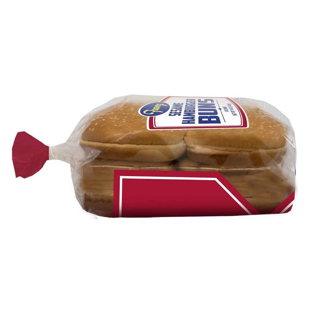 slide 4 of 6, Franz Cluster Sesame Hamburger Buns Hamburger Buns 15oz, 15 oz
