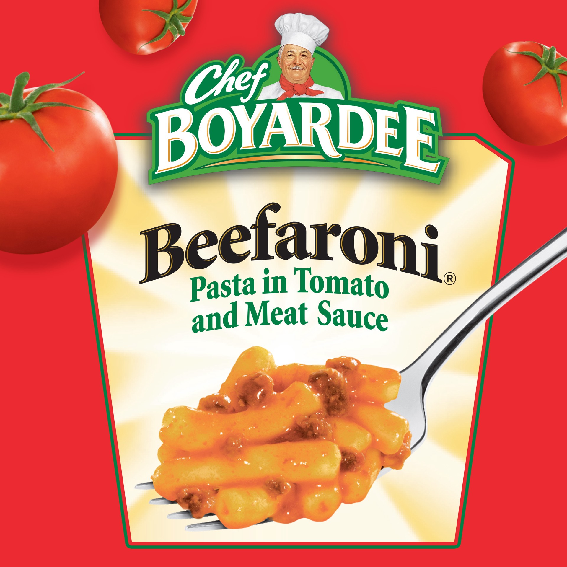 slide 4 of 5, Chef Boyardee Beefaroni 40 oz, 40 oz