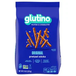 Glutino Gluten Free Pretzel Sticks, Gluten Free Snacks, 8 oz.