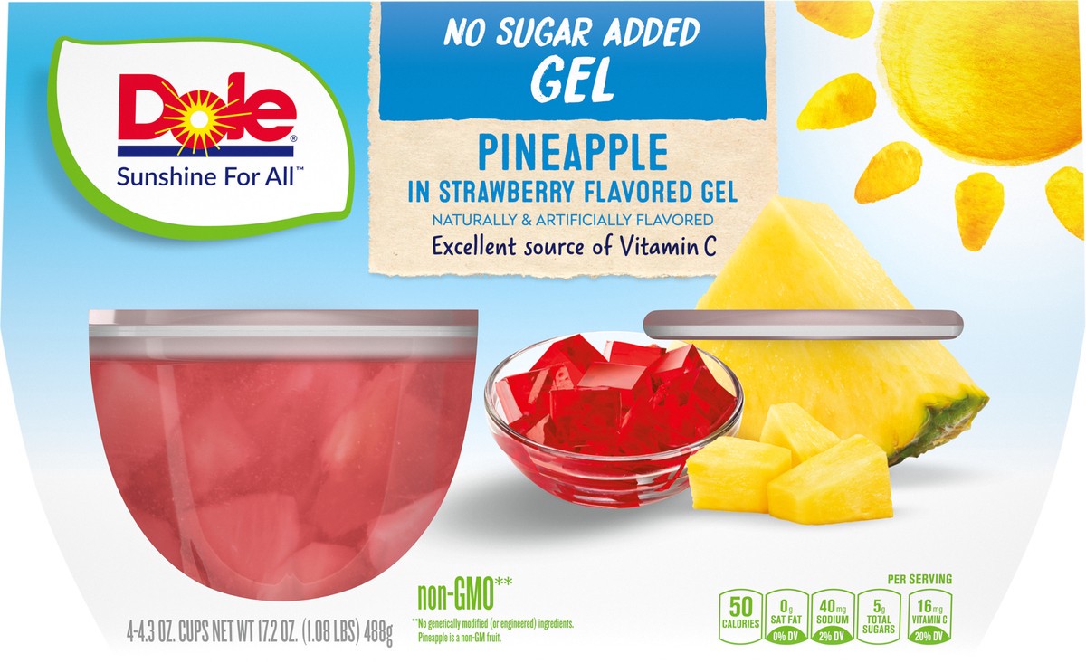 slide 1 of 1, Dole Pineapple, 4 ct