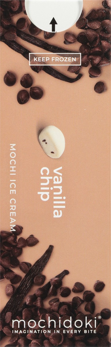 slide 2 of 9, Mochidoki Vanil Chip Mochi Ice Cream, 5 oz