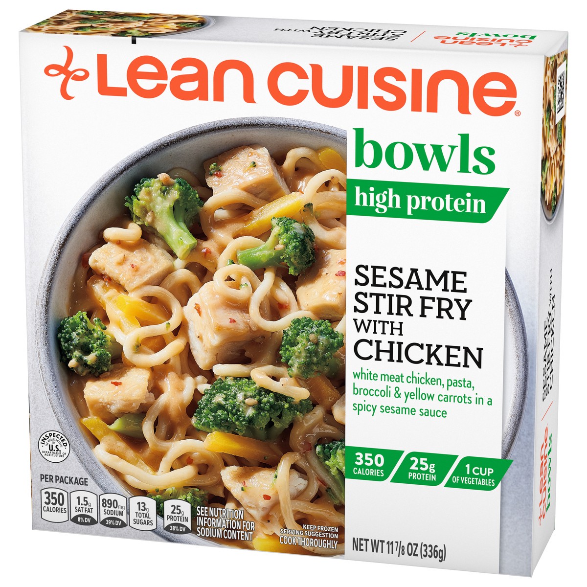 Lean Cuisine Bowls Sesame Stir Fry with Chicken Frozen Meal 11.85 oz