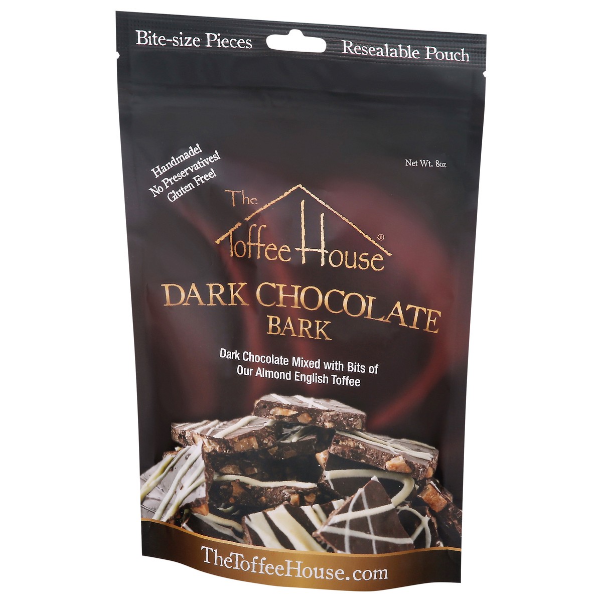 slide 4 of 9, The Toffee House Dark Chocolate Bark 8 oz, 8 oz