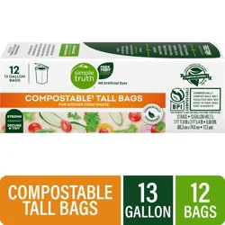 Simple Truth Tall Kitchen Bags 12 ea