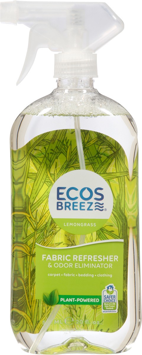 slide 6 of 9, Ecos Breeze Lemongrass Fabric Refresher & Odor Eliminator 20 fl oz, 