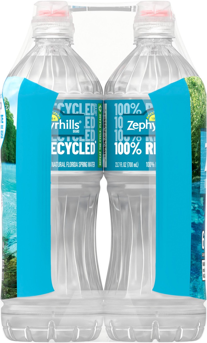 slide 5 of 8, Zephyrhills Brand 100% Natural Spring Water, 23.7-ounce plastic sport cap bottles (Pack of 6), 23.7 oz