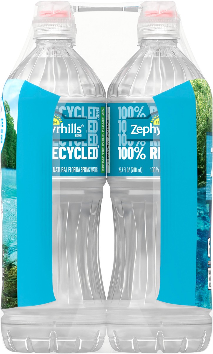slide 4 of 8, Zephyrhills Brand 100% Natural Spring Water, 23.7-ounce plastic sport cap bottles (Pack of 6), 23.7 oz
