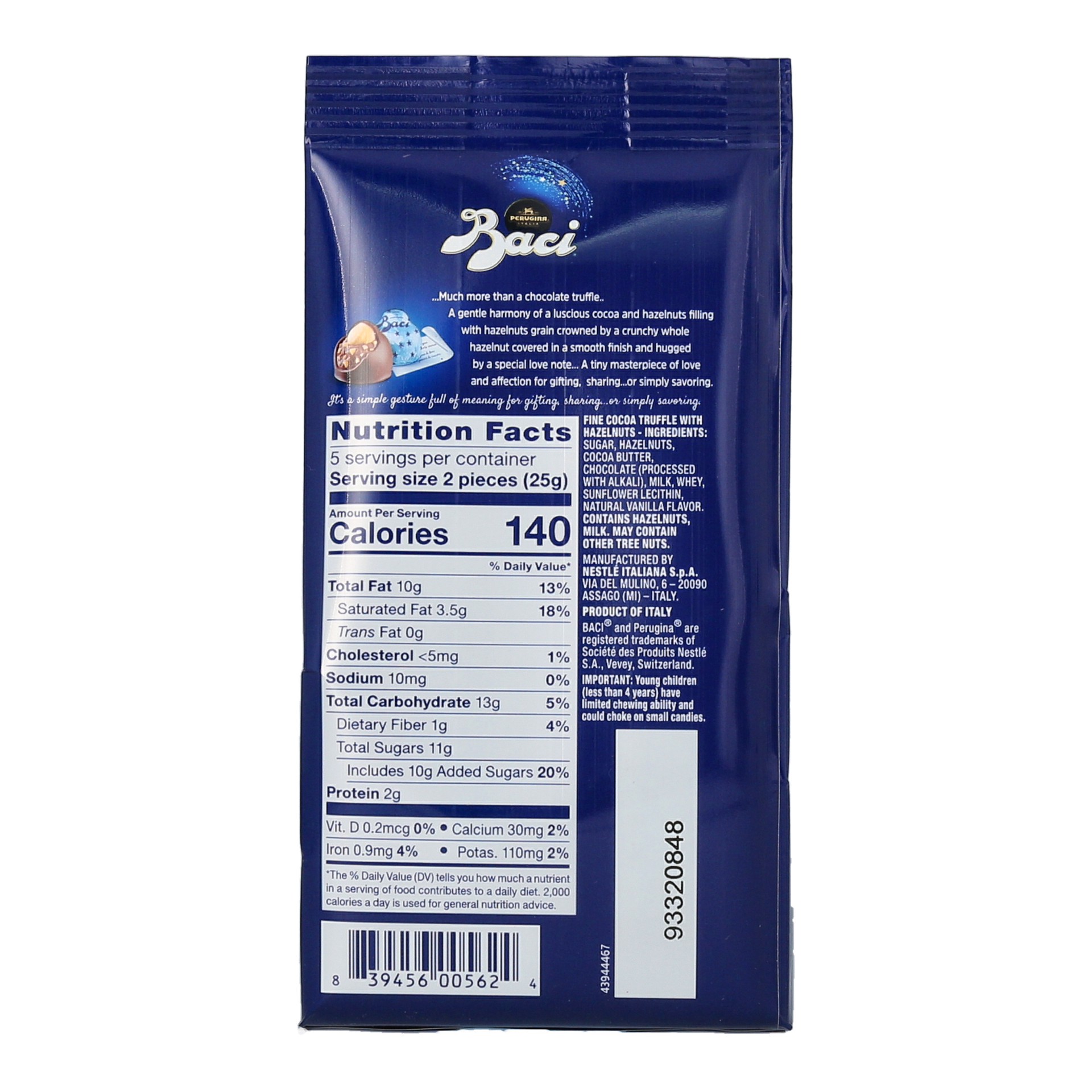 slide 3 of 5, Baci Perugina Baci Milk Chocolate Truffles, 4.4 oz