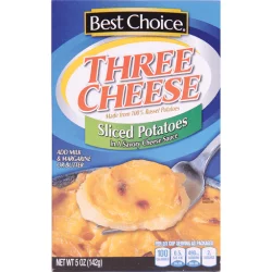 Best Choice Three Cheese Sliced Potatoes