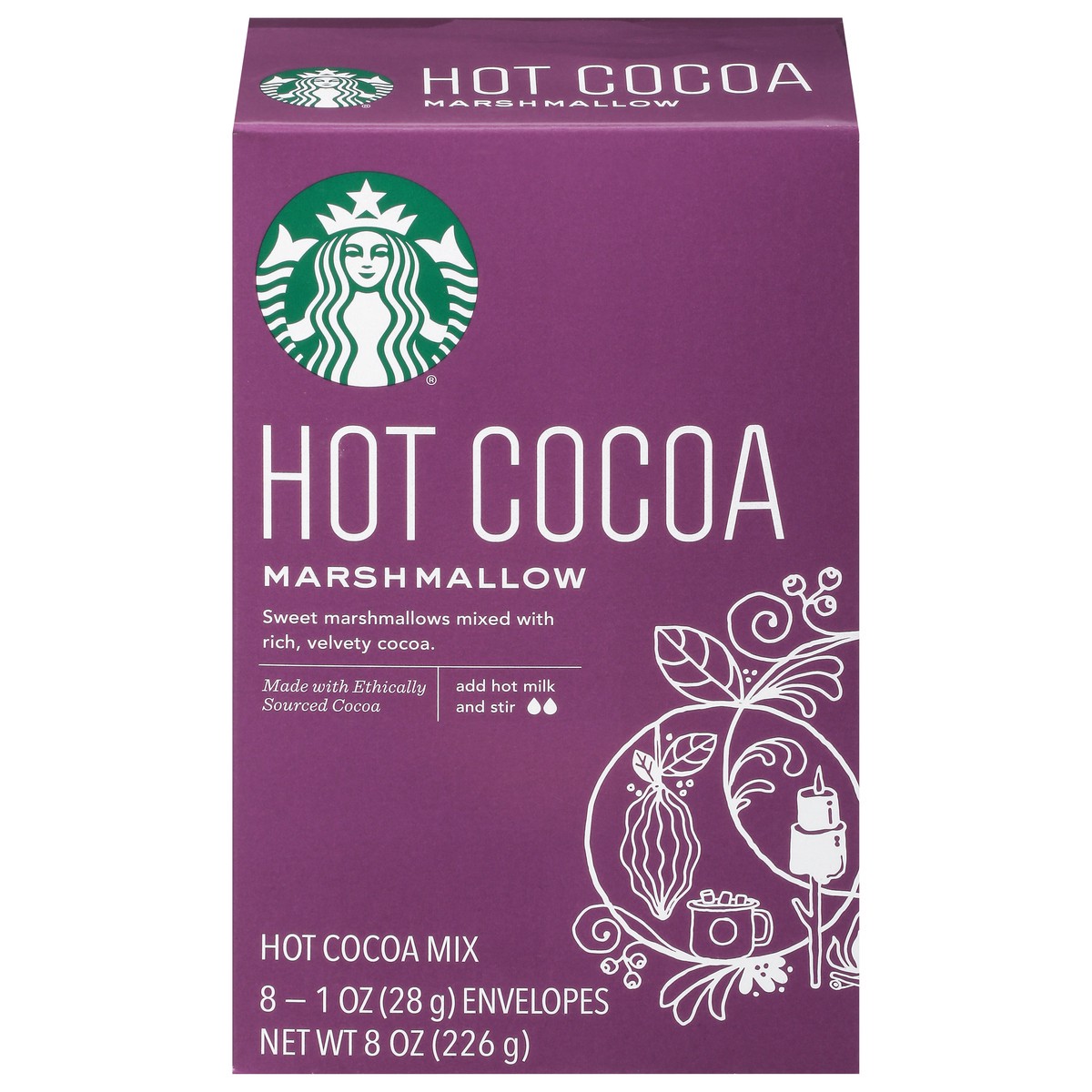 slide 1 of 22, Starbucks Marshmallow Hot Cocoa Mix - 8ct, 8 ct
