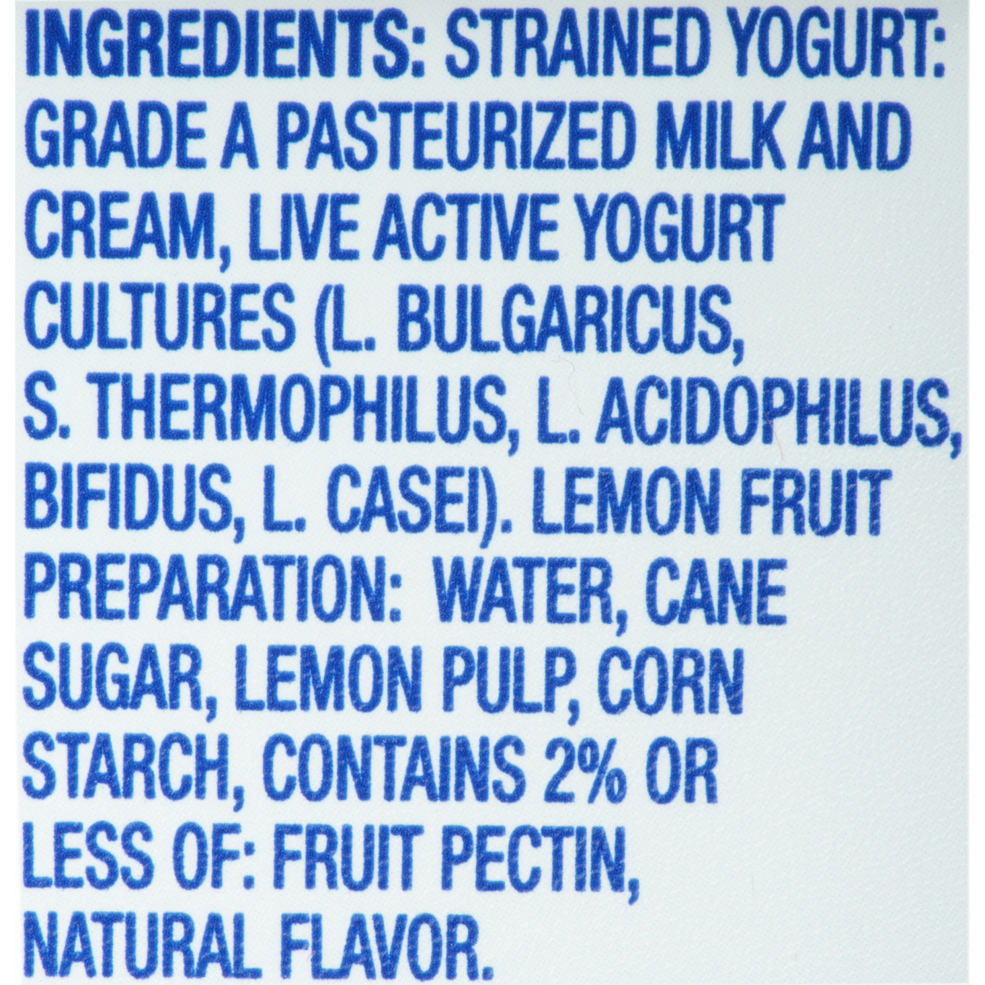 slide 6 of 6, Fage Yogurt, Greek, Whole Milk, Strained, with Sicilian Lemon, 5.3 oz
