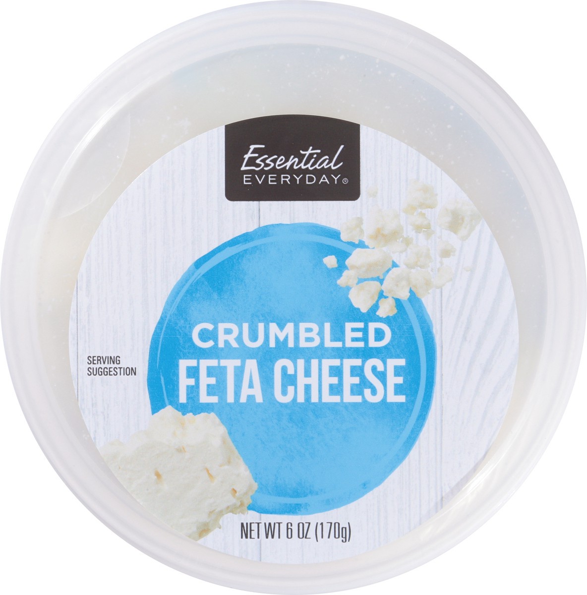 slide 8 of 14, Essential Everyday Crumbled Feta Cheese 6 oz, 6 oz