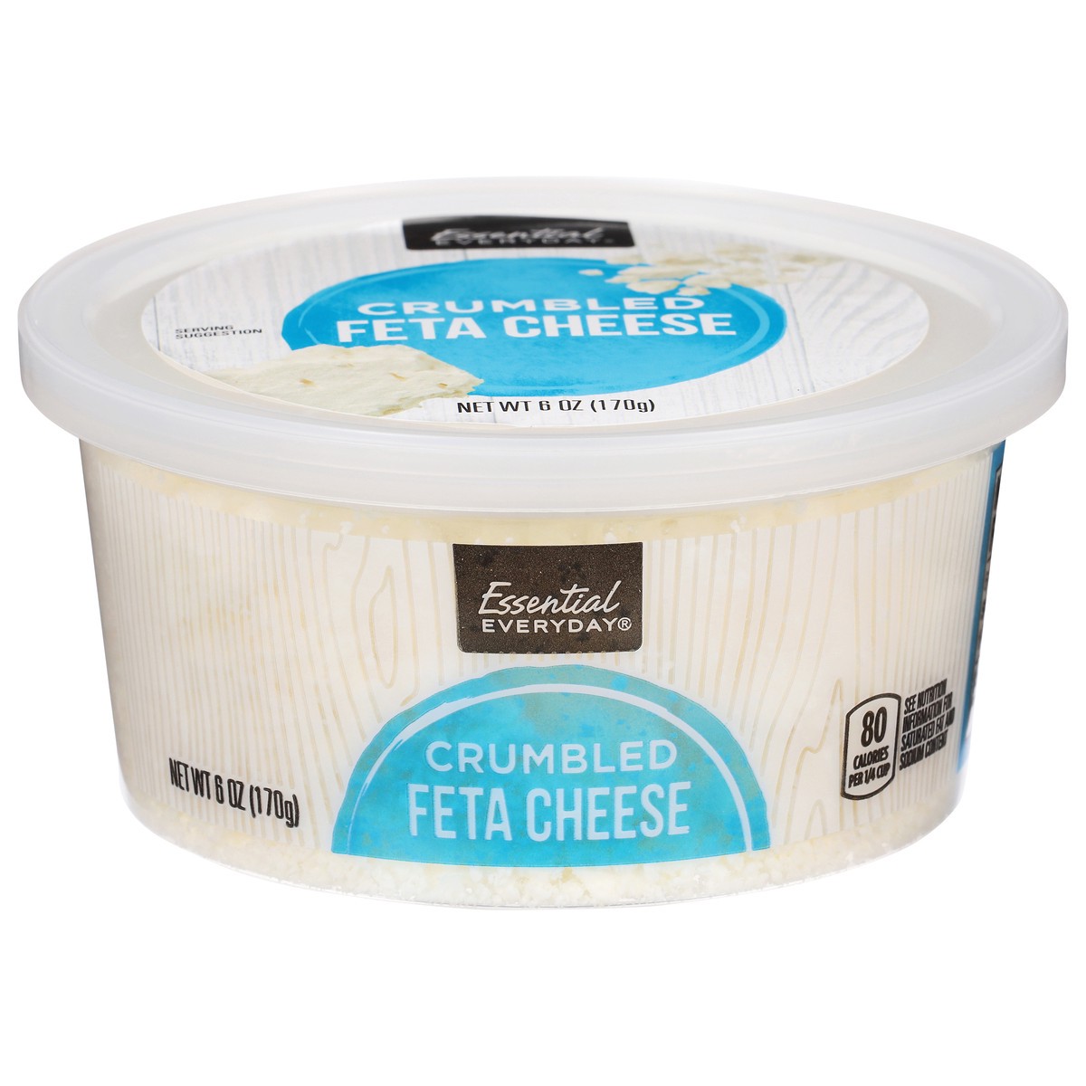 slide 11 of 14, Essential Everyday Crumbled Feta Cheese 6 oz, 6 oz