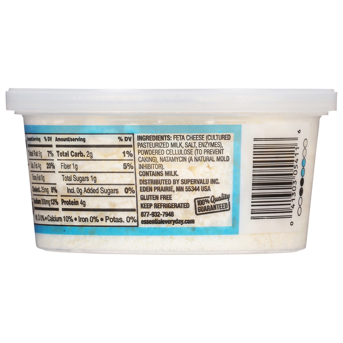 slide 14 of 14, Essential Everyday Crumbled Feta Cheese 6 oz, 6 oz