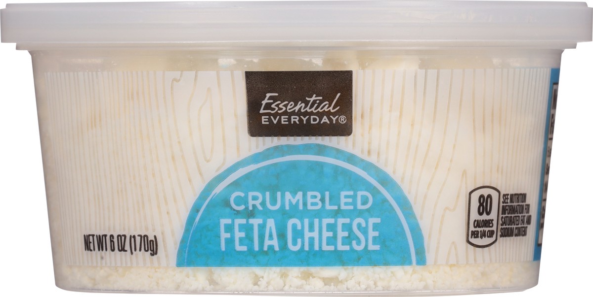 slide 10 of 14, Essential Everyday Crumbled Feta Cheese 6 oz, 6 oz