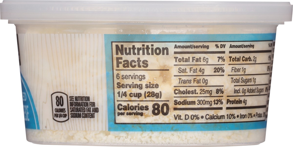 slide 7 of 14, Essential Everyday Crumbled Feta Cheese 6 oz, 6 oz