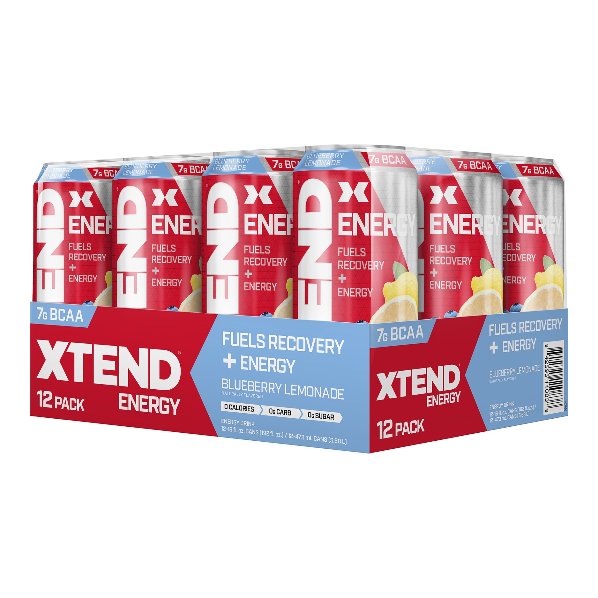 slide 1 of 1, XTEND Energy Drink - Blueberry Lemonade, 12 ct
