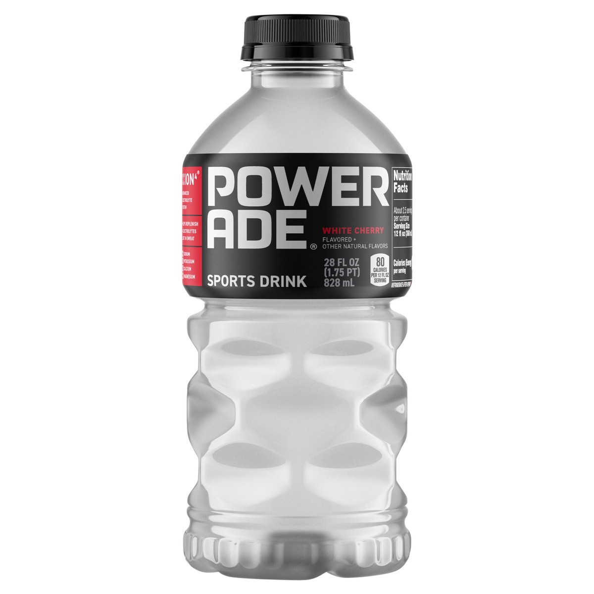 slide 1 of 12, POWERADE White Cherry Sports Drink, 28 fl oz, 28 fl oz