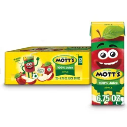 Mott's 100% Apple Juice Boxes