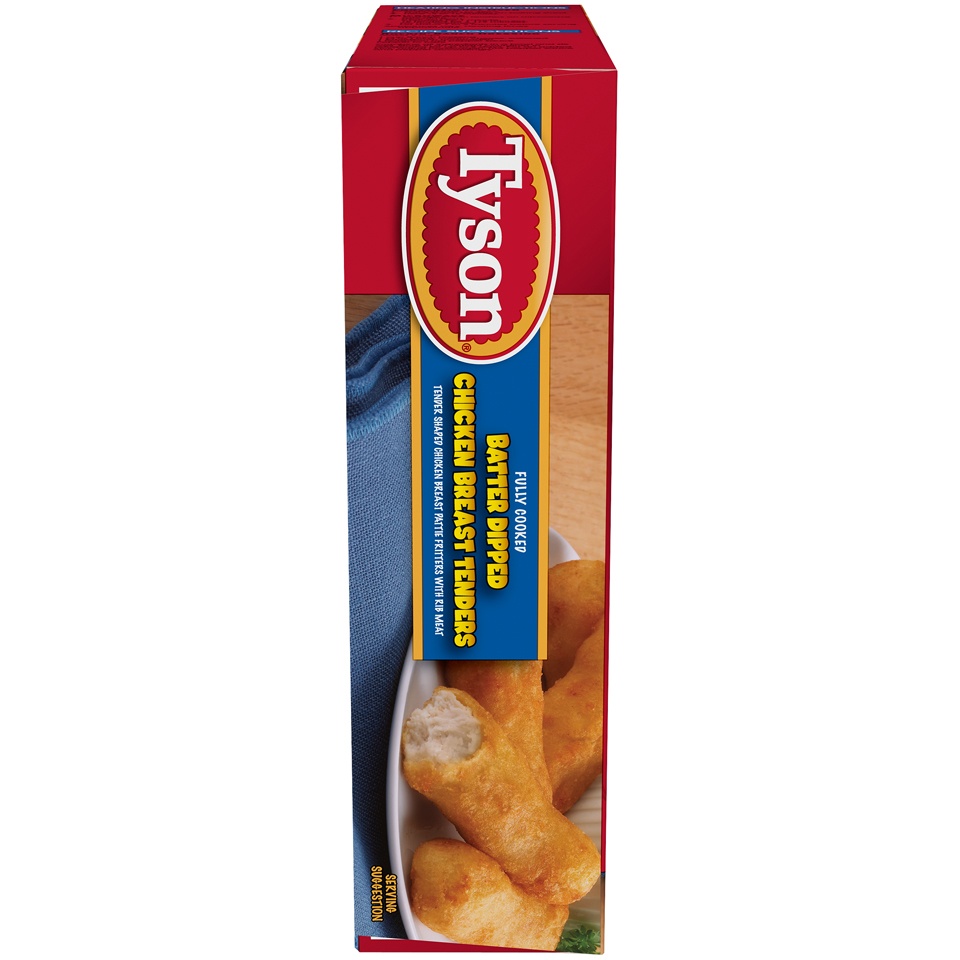 slide 4 of 7, Tyson Batter Dipped Chicken Breast Tenders, 13.24 oz