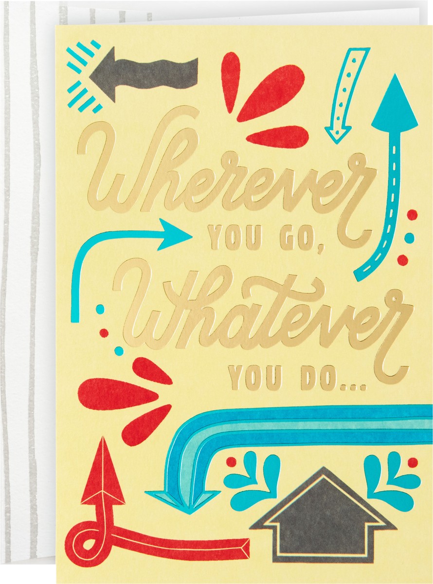 slide 3 of 3, Hallmark Good Mail Graduation Card (You'll Be Amazing), 1 ct