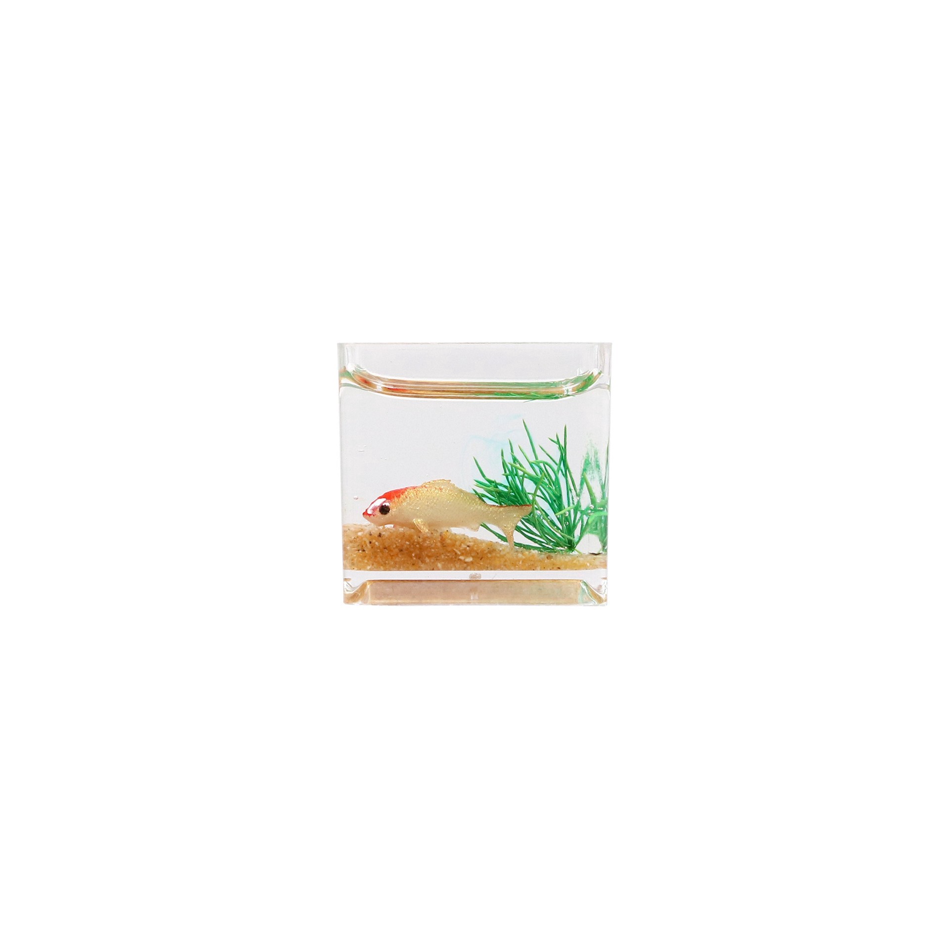 slide 3 of 3, Miniature Fish Bowl By Make Market, 1.04 in x 0.51 in x 1.08 in
