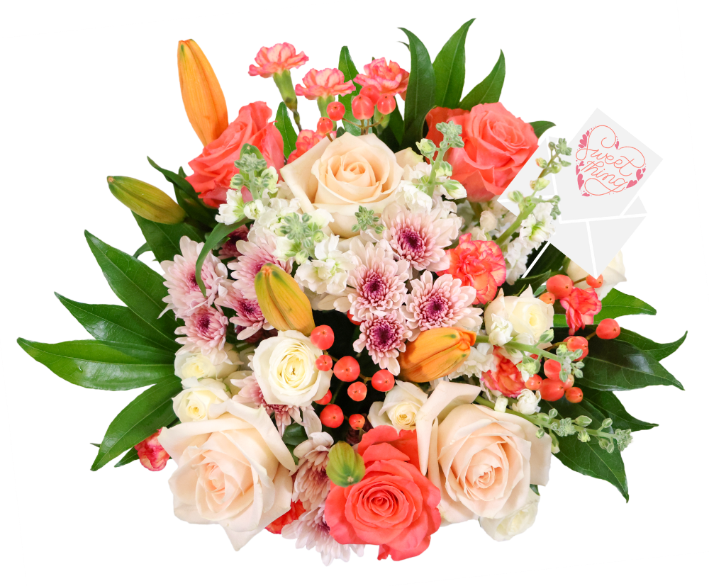 slide 1 of 1, Valentine's Day Sweet Whispers Fresh Flowers Bouquet, 1 ct