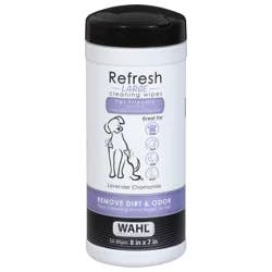Wahl Refresh Lavender Chamomile Cleaning Wipes Large 50 ea