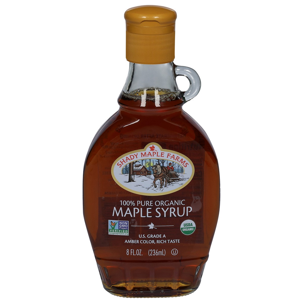 slide 1 of 11, Shady Maple Farms 100% Pure Organic Maple Syrup 8 fl oz, 8 fl oz