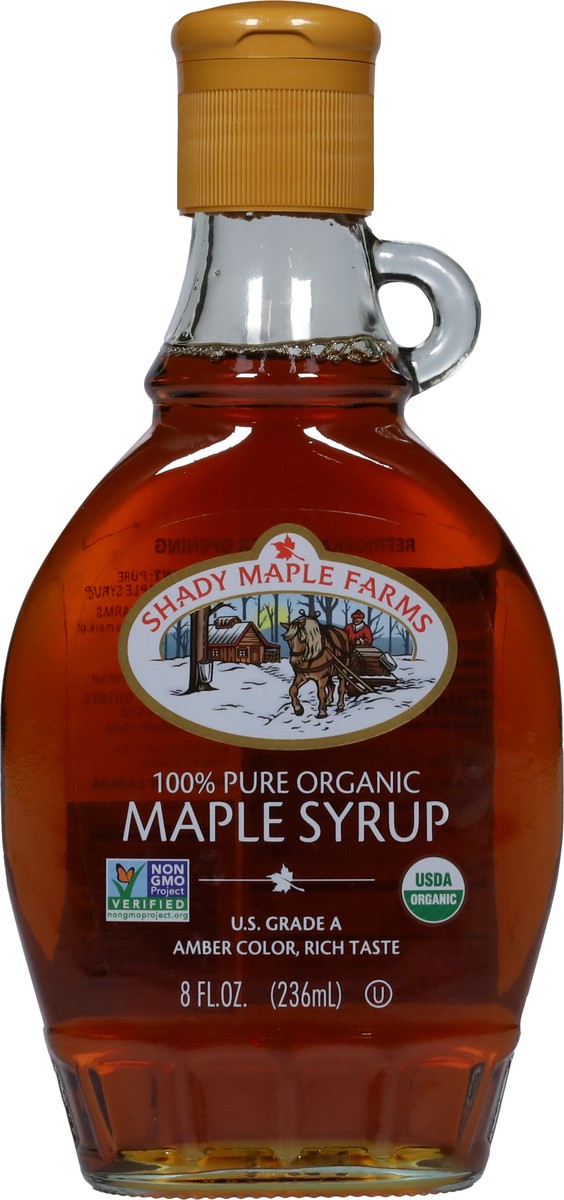 slide 6 of 11, Shady Maple Farms 100% Pure Organic Maple Syrup 8 fl oz, 8 fl oz