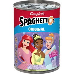 Campbell's SpaghettiOs Original Disney Princess Shapes Canned Pasta, 15.8 oz
