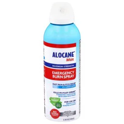 Alocane Max Emergency Burn Spray with Antiseptic 3.5 fl oz