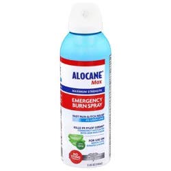 Alocane Max Emergency Burn Spray with Antiseptic 3.5 fl oz
