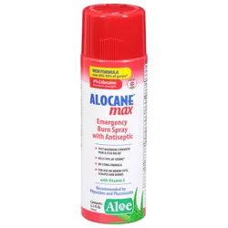 Alocane Max Emergency Burn Spray with Antiseptic 3.5 fl oz