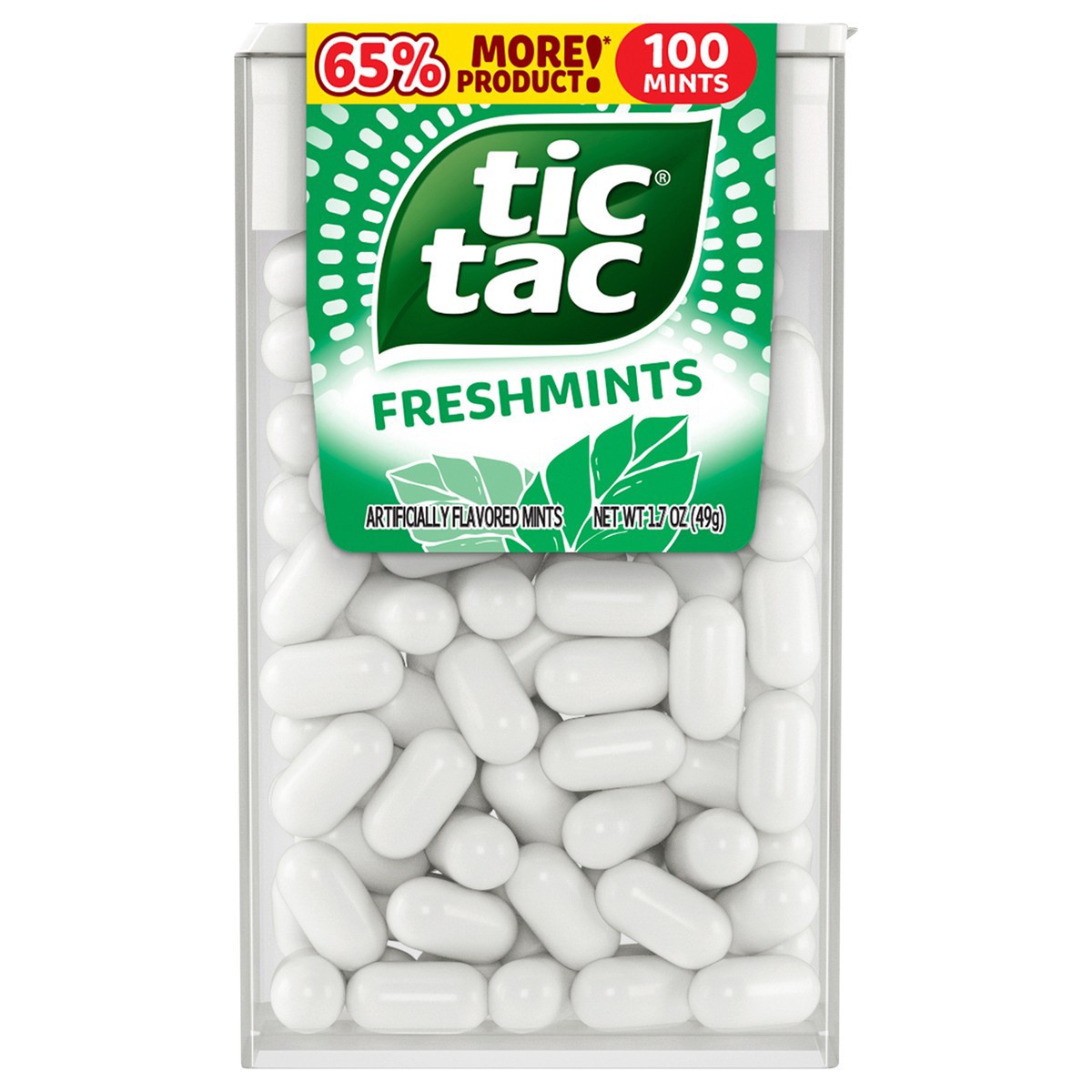 slide 4 of 12, Tic Tac Freshmint, 1.7 oz