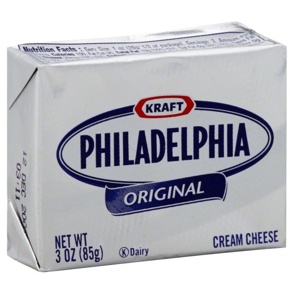 slide 1 of 1, Philadelphia Cream Cheese, Original, 3 oz