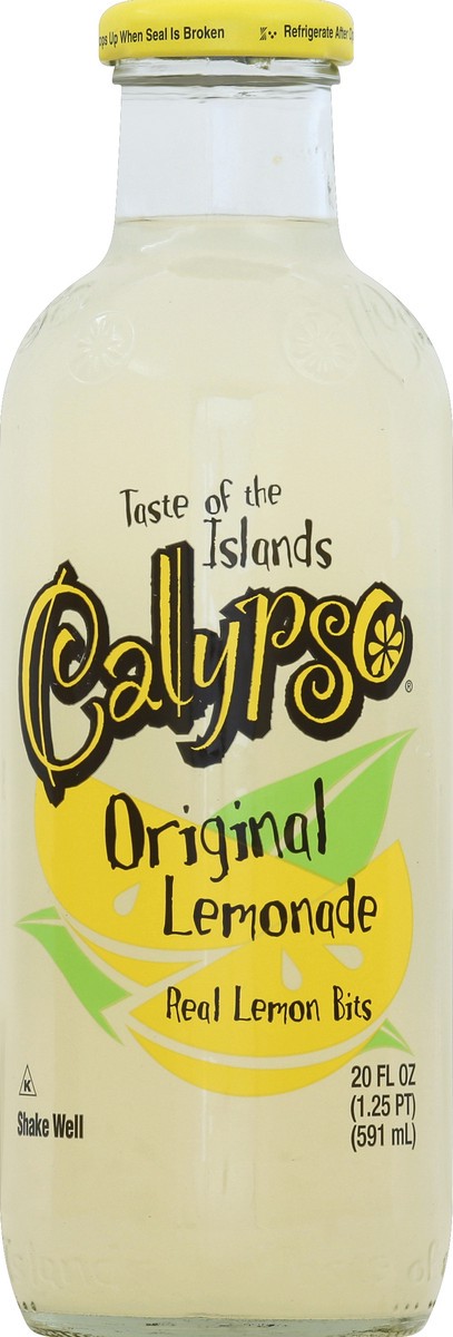 slide 4 of 4, Calypso Taste Of The Islands Lemonade Natural, 20 oz