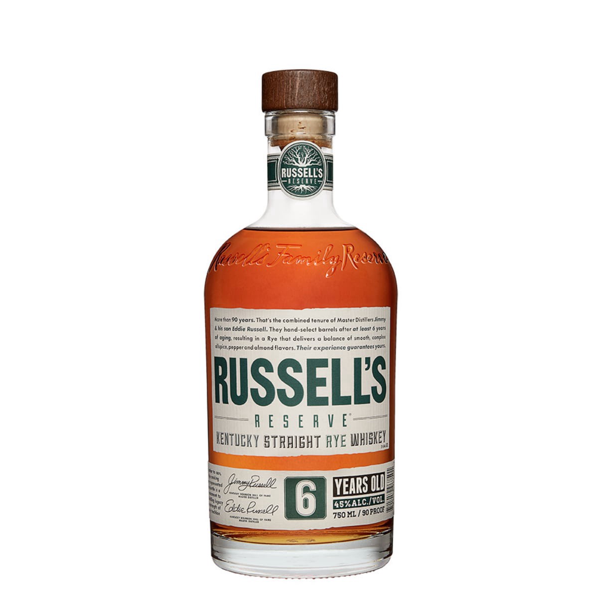 slide 1 of 9, Russell's Reserve Whiskey 750 ml, 750 ml