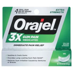 Orajel Extra Strength Oral Pain Reliever/Astringent 0.42 oz