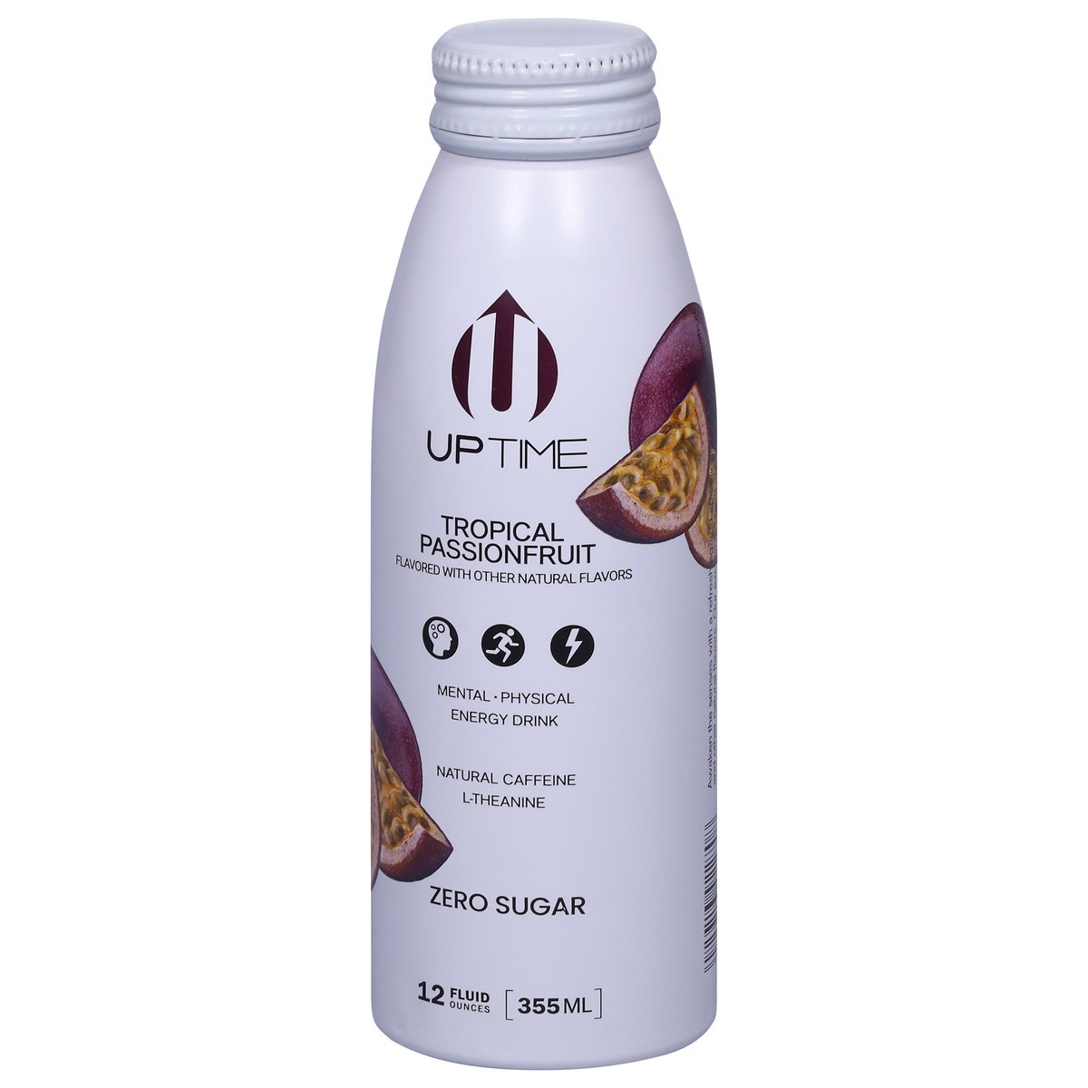 slide 6 of 14, UPTIME Energy Tropical Passionfruit Sugar Free Energy Drink, 12 fl oz