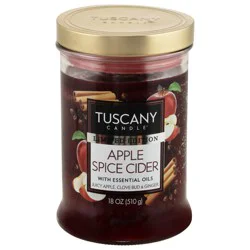 Tuscany Candle Apple Spice Cider Candle - 1 Each