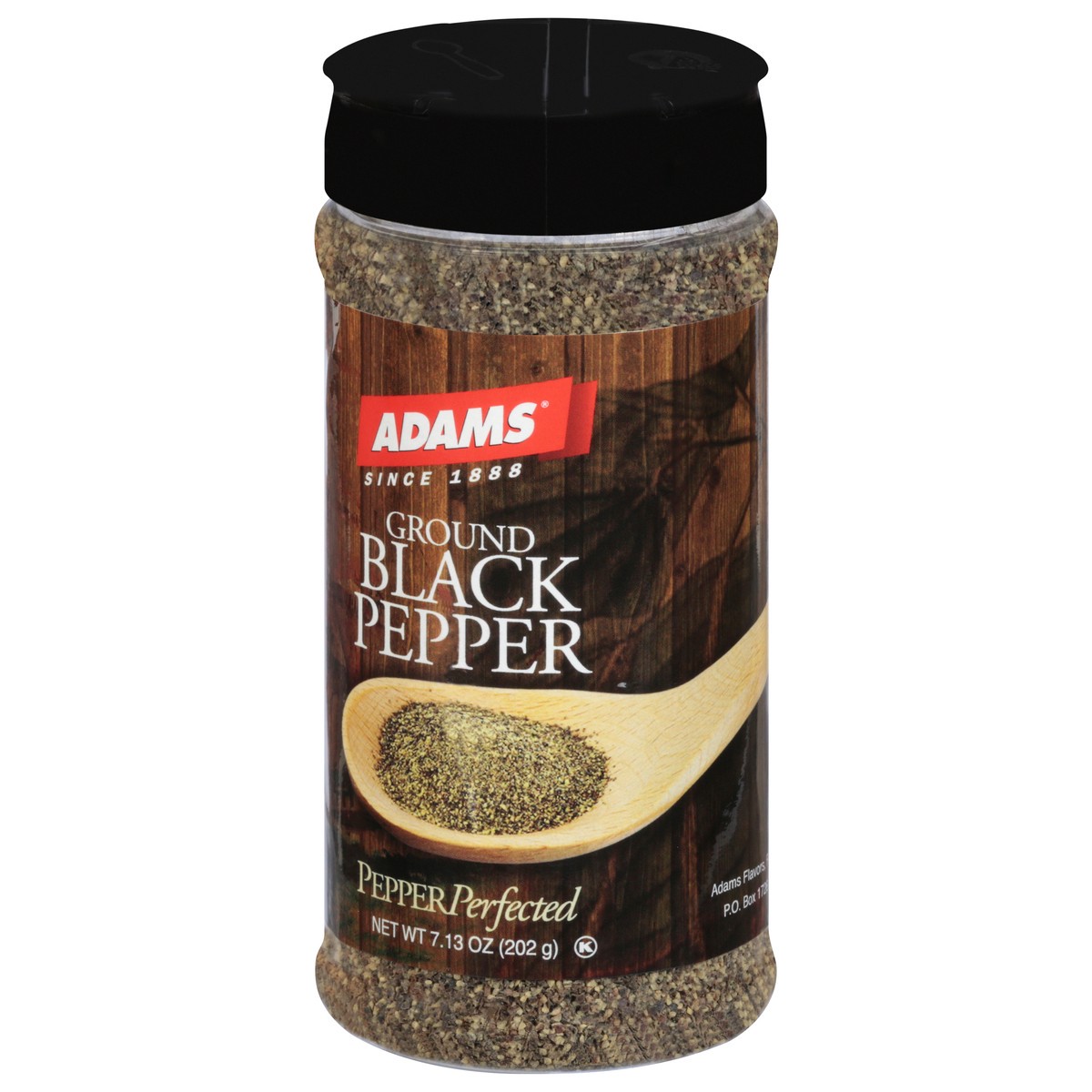 slide 8 of 12, Adams Pepper Perfected Ground Black Pepper 7.13 oz, 7.13 oz
