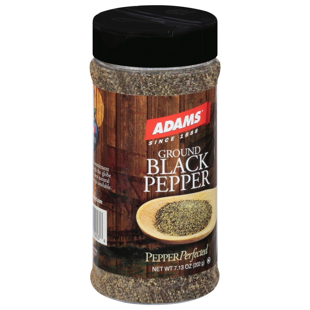 slide 2 of 12, Adams Pepper Perfected Ground Black Pepper 7.13 oz, 7.13 oz