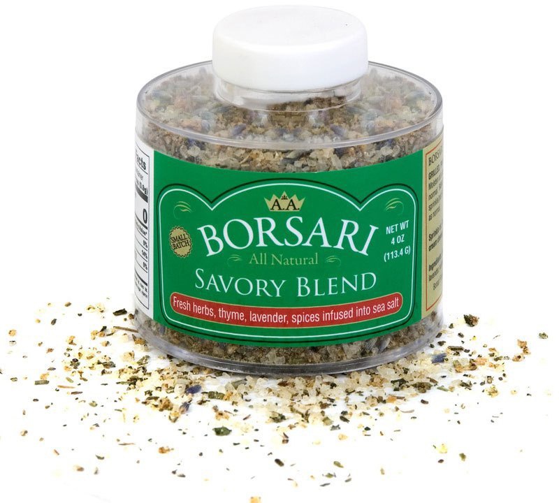 slide 1 of 1, Borsari Savory Seasoning, 4 oz