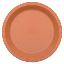 Orange Solid 7" Plate