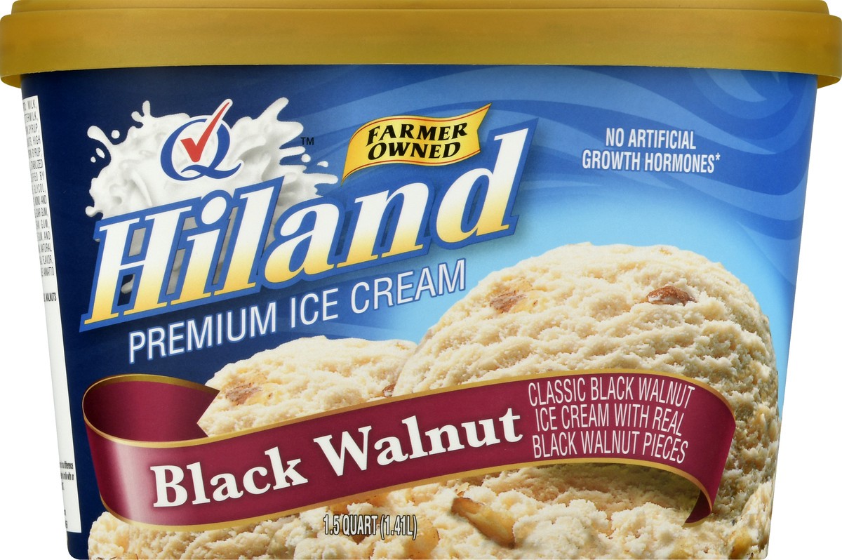 slide 3 of 13, Hiland Dairy Premium Black Walnut Ice Cream 1.5 qt, 1.5 qt