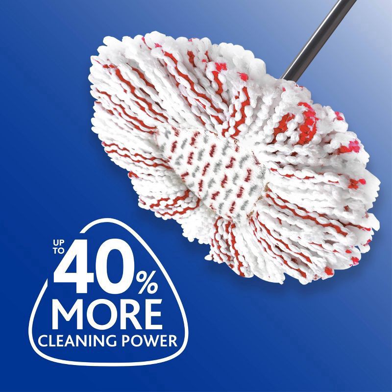 slide 7 of 13, O-Cedar EasyWring Deep Clean Mop Refill - 2pk, 2 ct