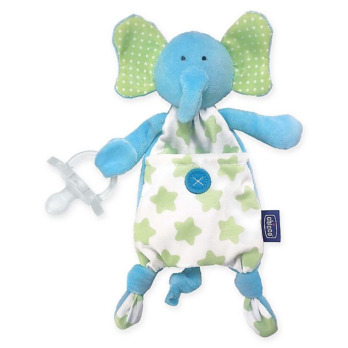 slide 1 of 4, Chicco Pocket Buddies - Teal Elephant, 1 ct