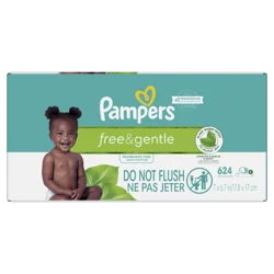 Pampers Ultra Clean Fragrance Free Wipes 8 - 78 Wipe Packs
