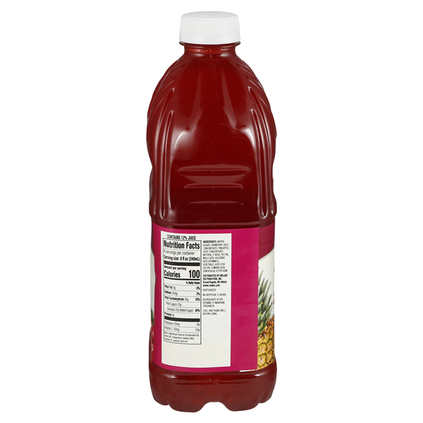 slide 3 of 5, Meijer Cranberry Pineapple Juice Cocktail - 64 oz, 64 oz